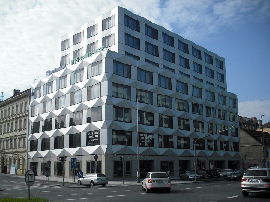 Architects from all over Europe are participating: Keystone Building, EM2N, Switzerland. Copyright: Praguearchiguide.