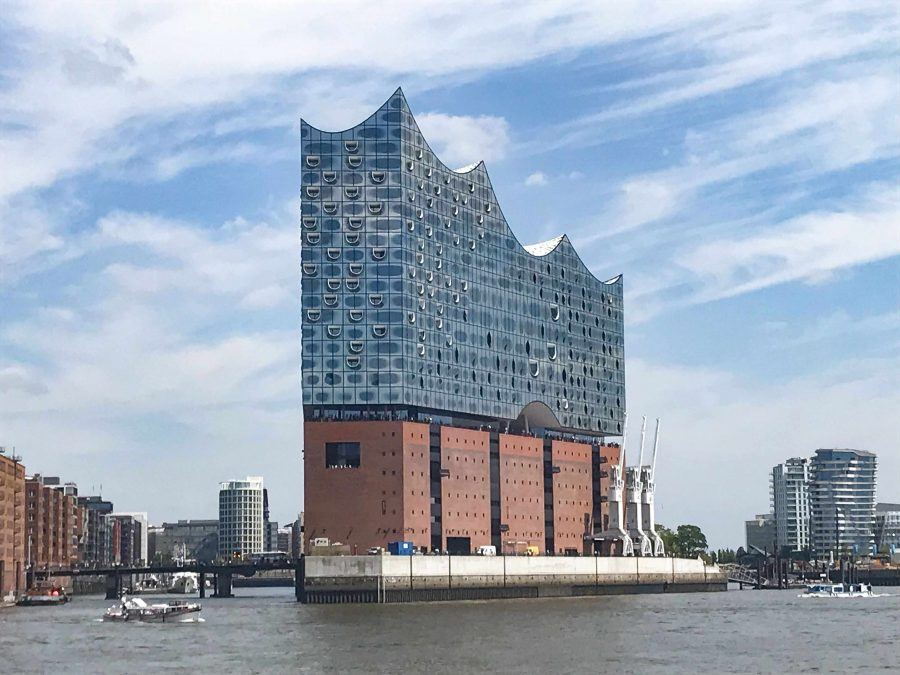 Elbphilharmonie view from docks - Guiding Architects