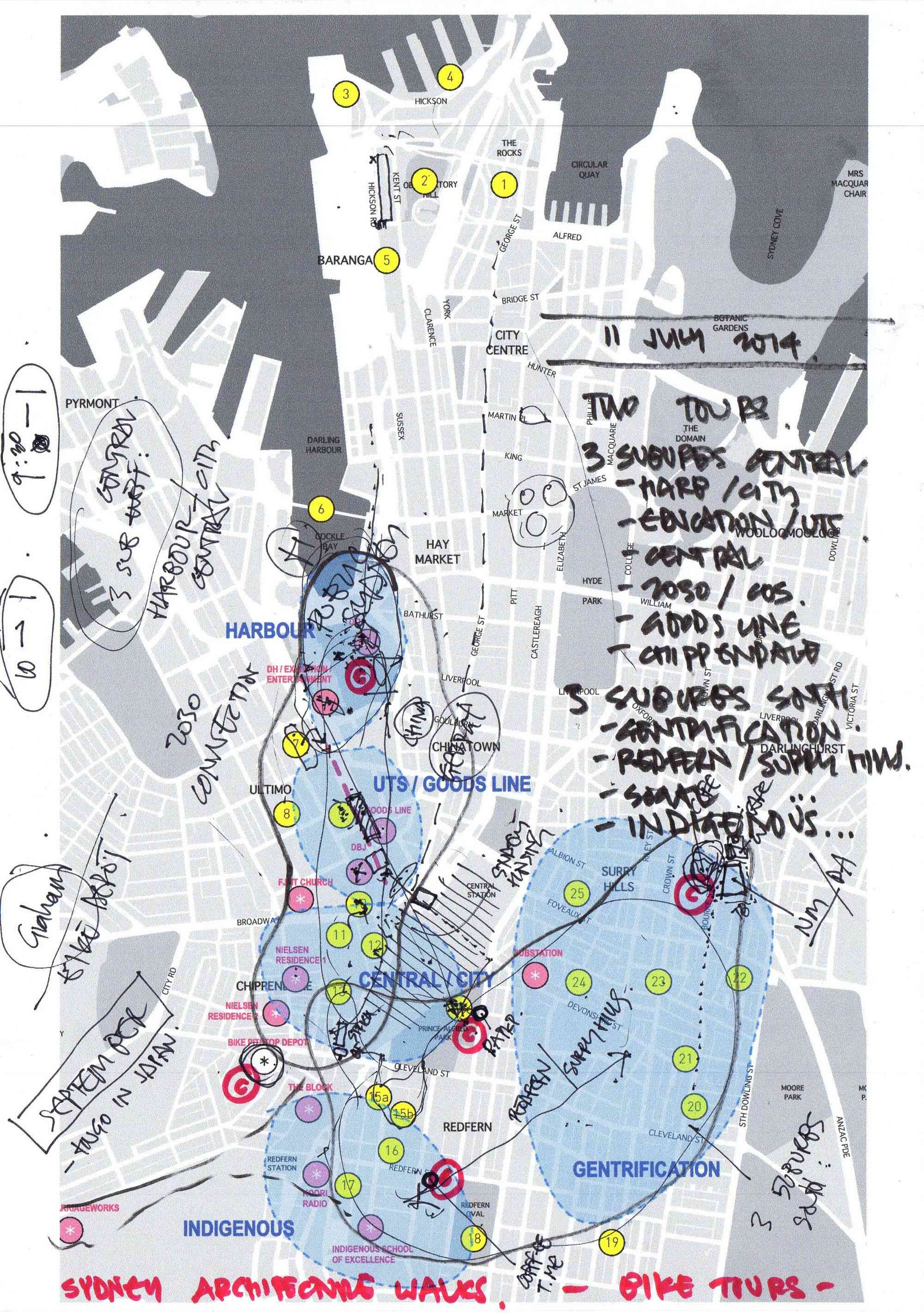 Guiding Architects, article: Walking, Guiding and Practise (Fig. 5)