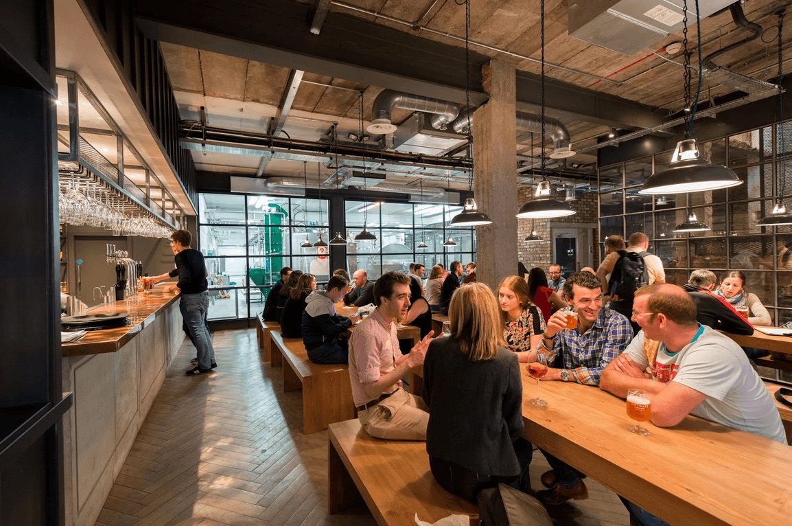 Guiding Architects, article: From brew to bottle: Drygate Brewery (Fig. 2)