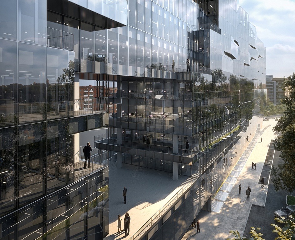 Guiding Architects, article: New headquarter BNL-BNP Paribas Real Estate Group (Fig. 2)