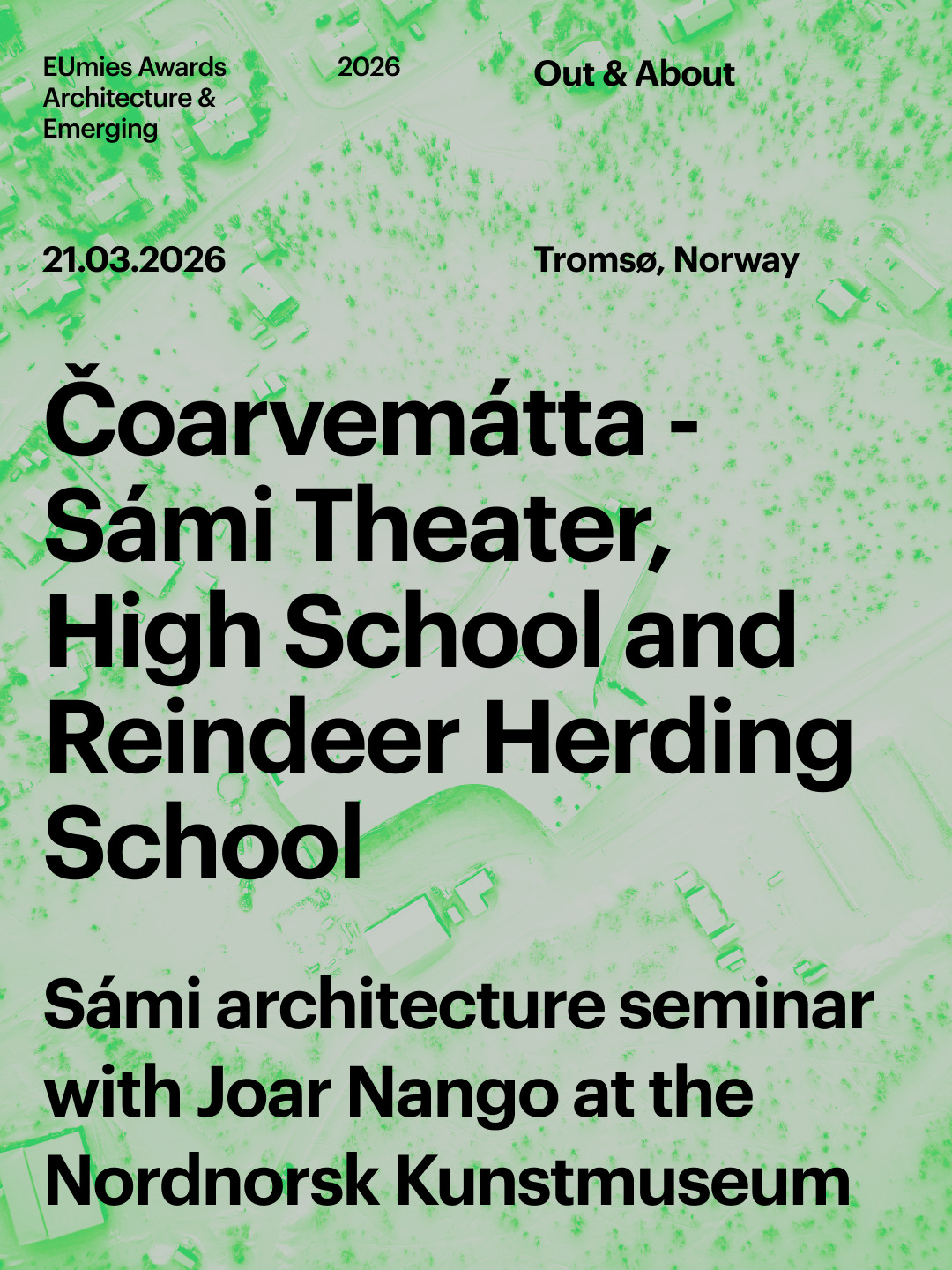 Guiding Architects, article-oaa: Čoarvemátta - Sámi Theater, High School and Reindeer Herding School (Fig. 1)