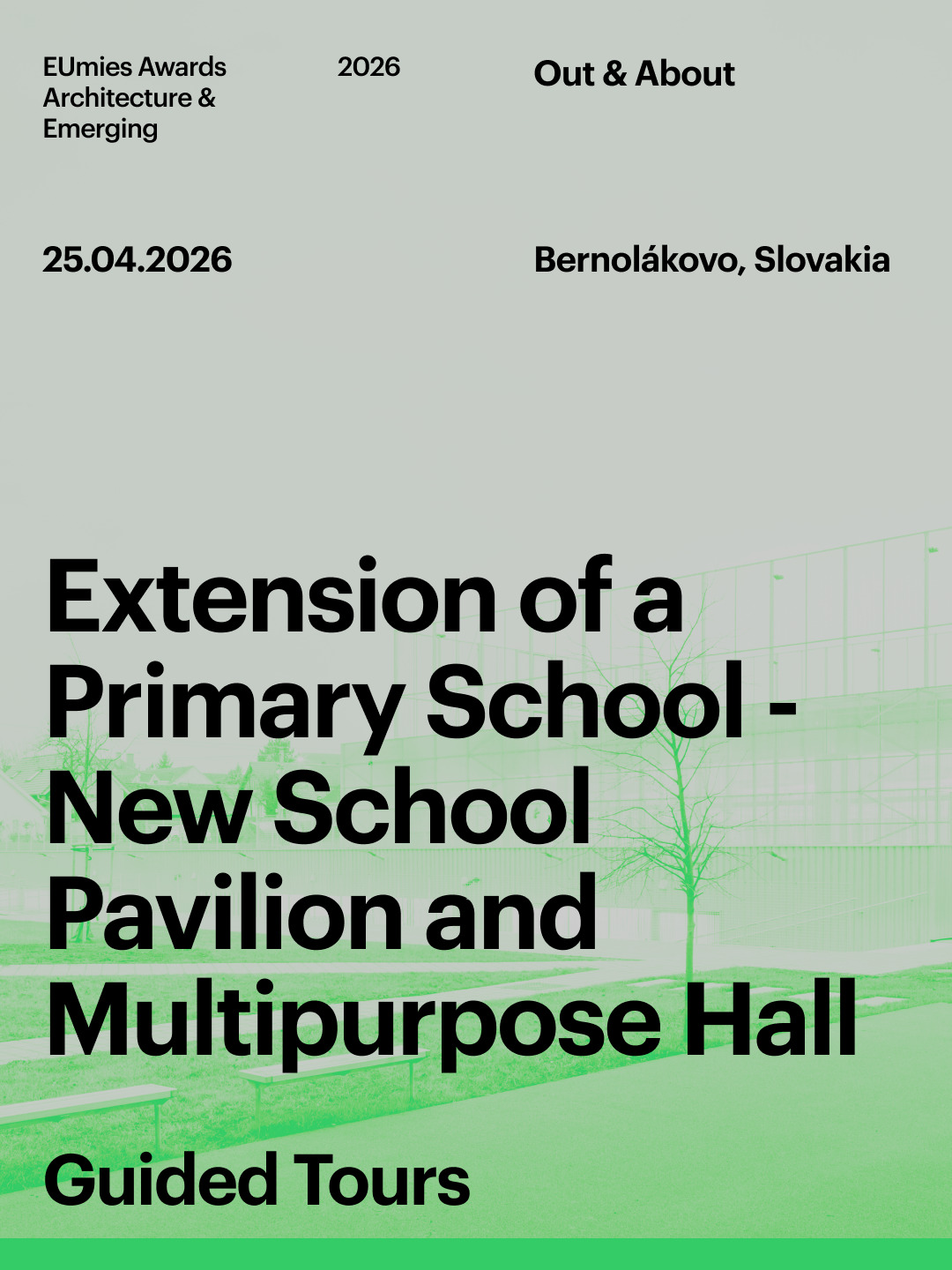 Guiding Architects, article-oaa: Extension of a Primary School - New School Pavilion and Multipurpose Hall (Fig. 1)