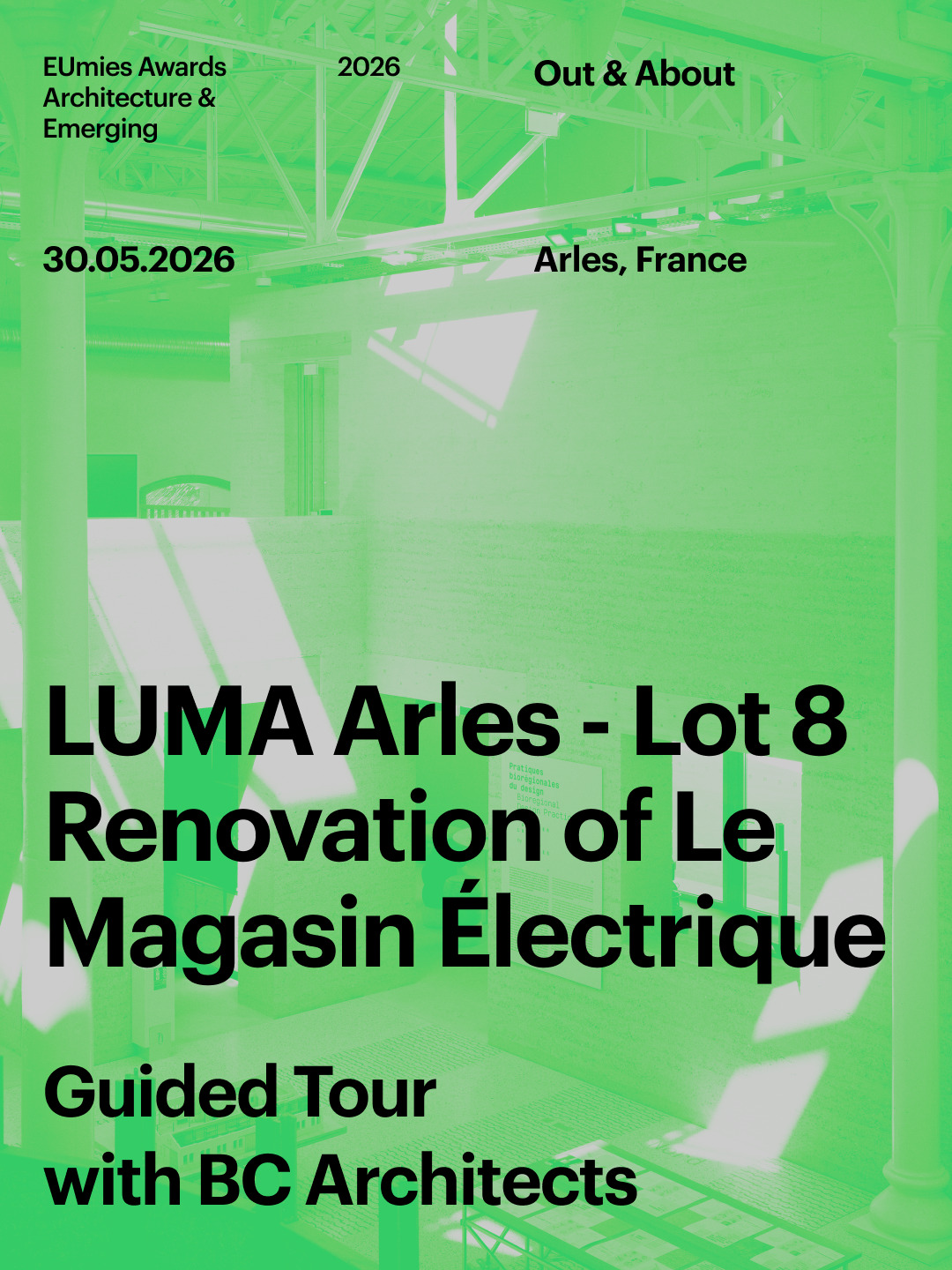 Guiding Architects, article-oaa: Lot 8, LUMA Arles - Renovation of Le Magasin Électrique (Fig. 1)