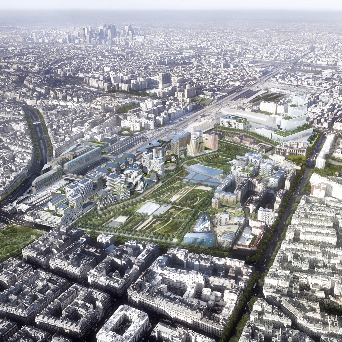 Guiding Architects, tour: Clichy Batignolles: a Zero Carbon Emission Neighbourhood (Fig. 1)