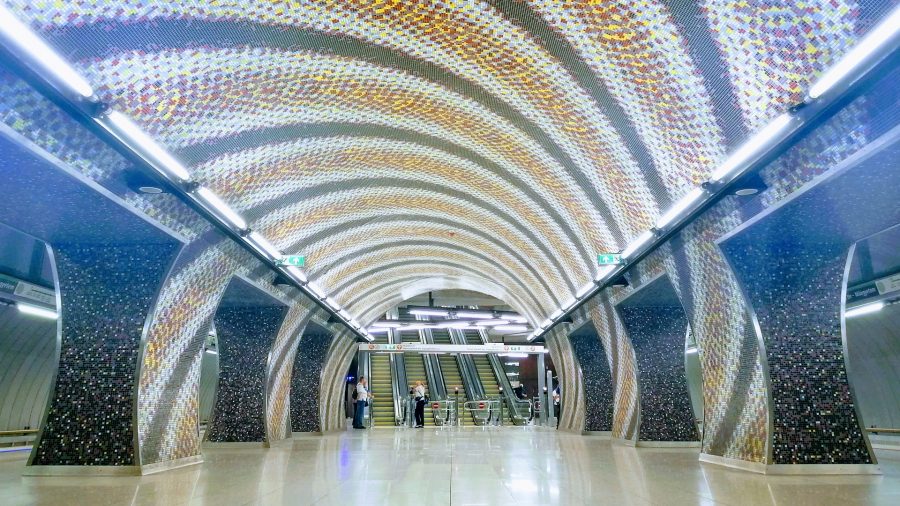 Guiding Architects, tour: Colours, Underground and a Tower (Fig. 2)