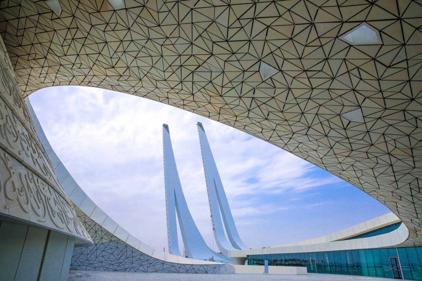 Mosque in Doha Education City by Mangera Yvars Architects