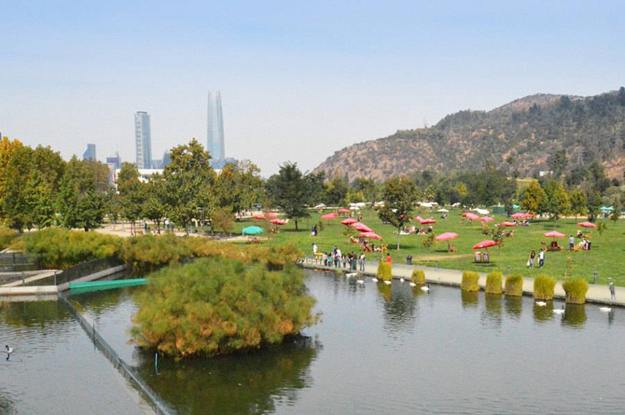 Guiding Architects | Santiago de Chile - Bicentenario Park