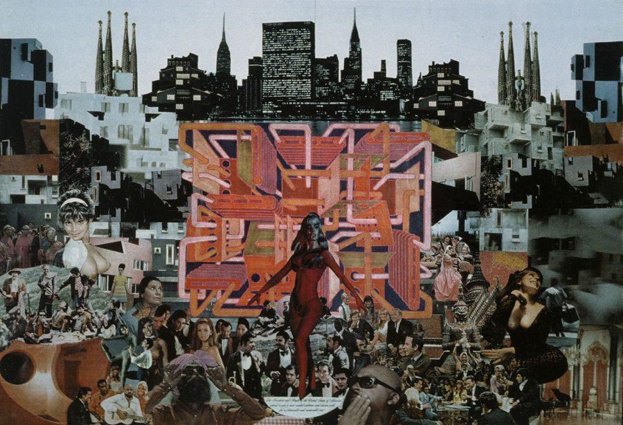 "Collage 2", a piece from 1968.
