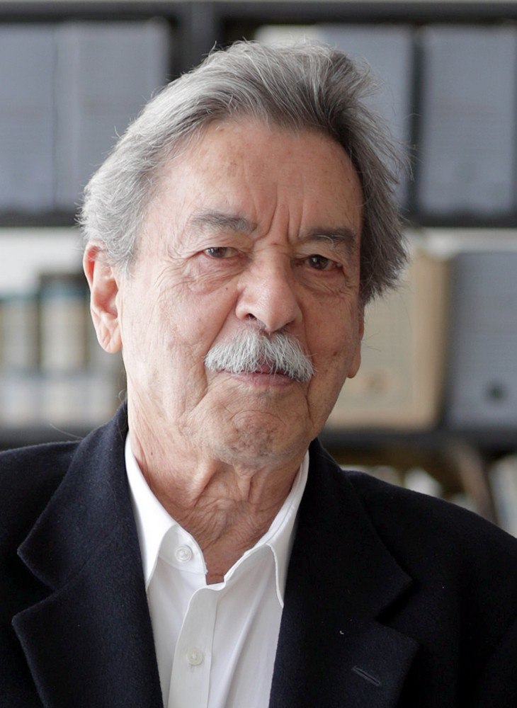 The Brazilian architect Paulo Mendes da Rocha.