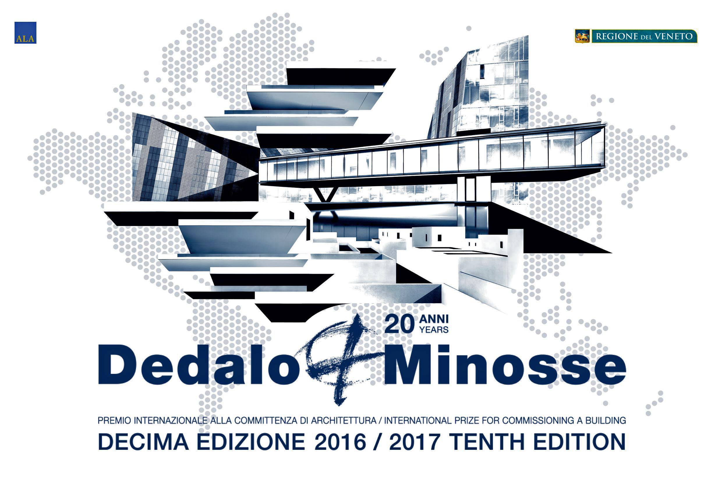 The logo for Dedalo Minosse International Prize.