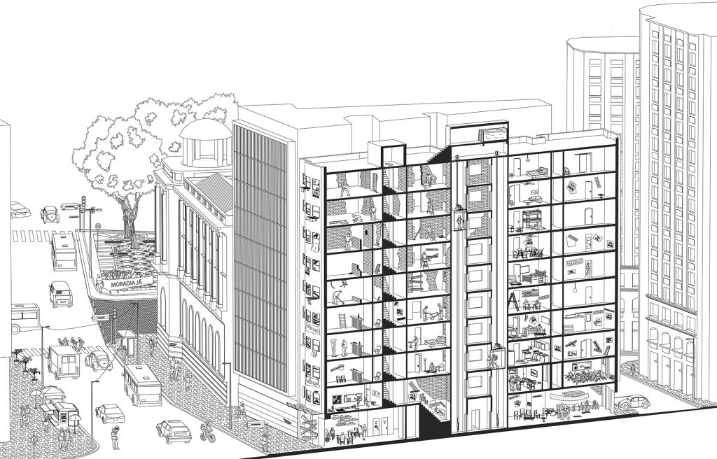 A project on social housing by Studio X. Copyright: Studio X.