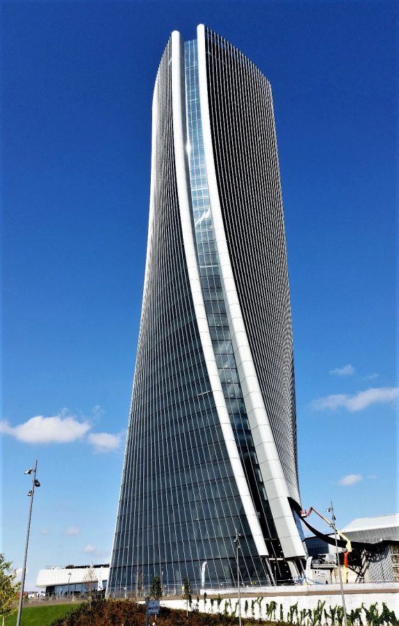 The Generali tower, by Zaha Hadid. Copyright: Massimo Tiano.