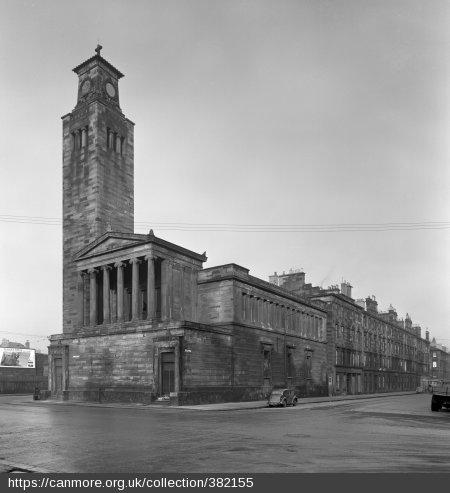 The now ruinous Caledonia Road Church