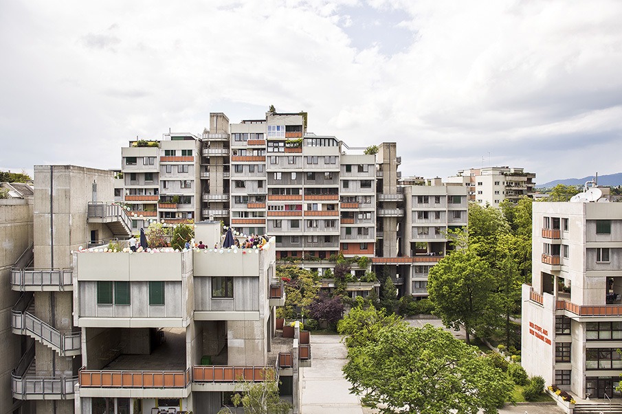 View of the Model Styria Terrace housing