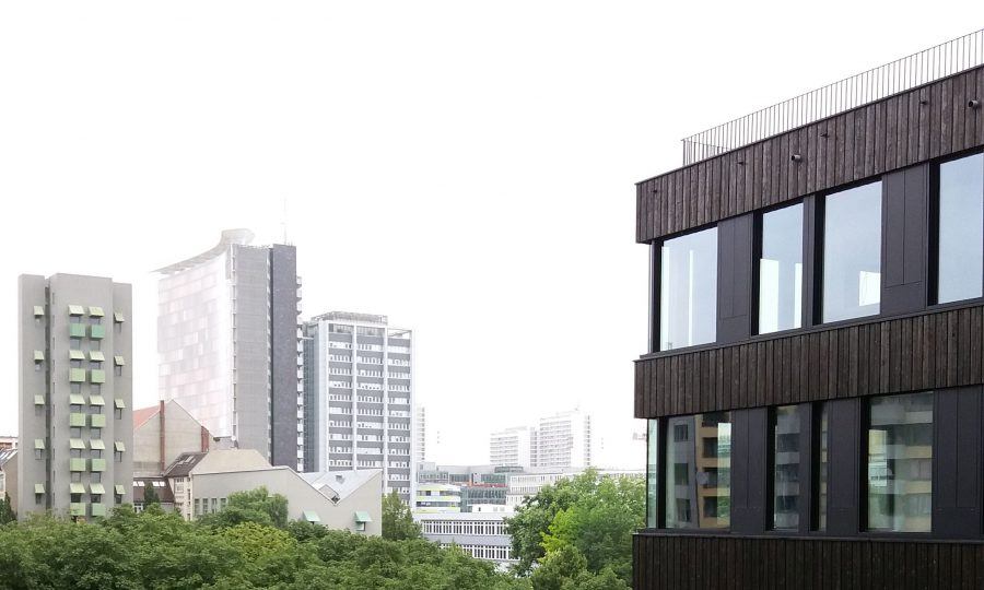 View from Frizz 23 over the southern Friedrichstadt - Guiding Architects