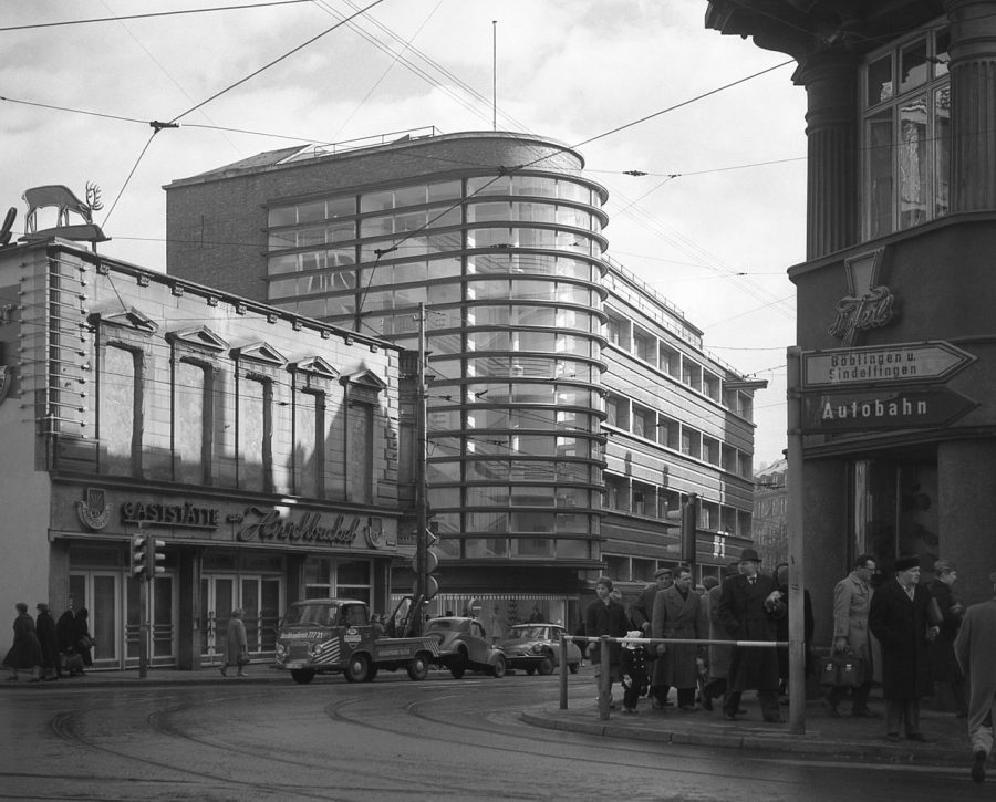 View of the Schoken department store - Guiding Architects