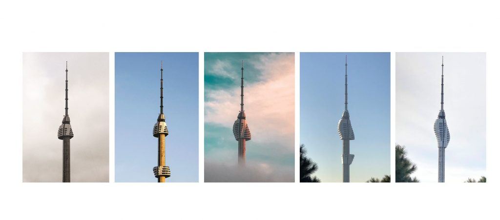 Istanbul TV & Radio Tower Construction Timelapse. Photo by ©Melike Altinisik Archtects