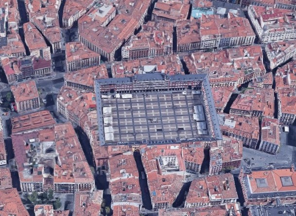 Plaza Mayor, Madrid (Photo Google Maps)