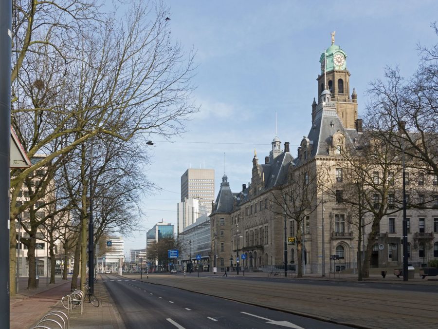 Coolsingel before the redesign (2016). 