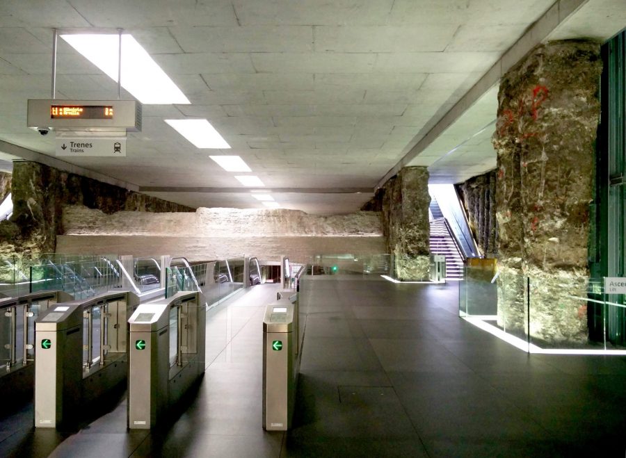 Metro station Alcázar-Genil. Granada - Andalousie