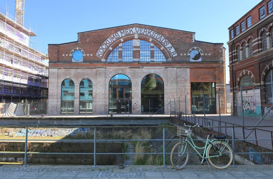 Sustainable transformation of the old foundry of Kockums. 