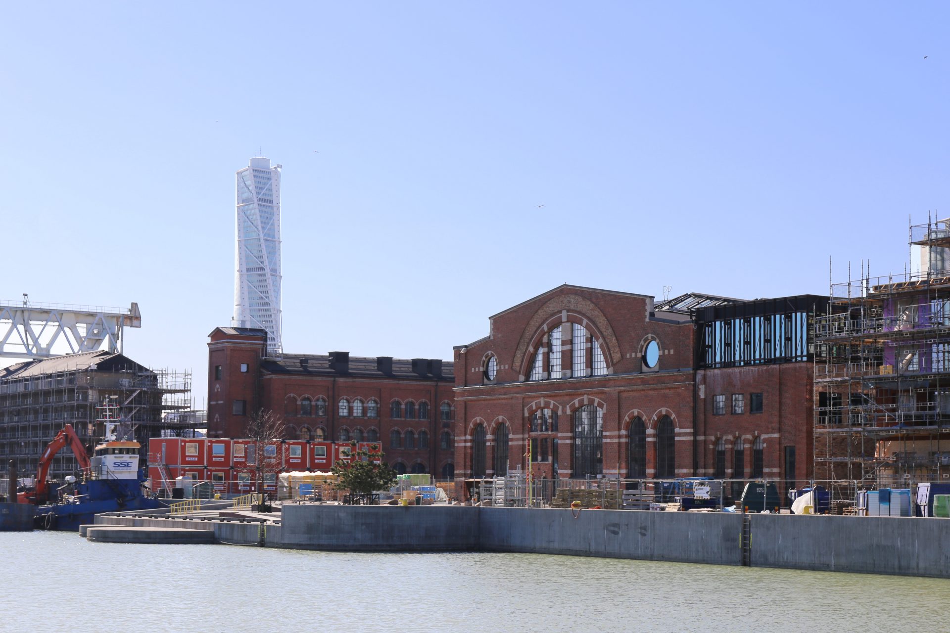 Varvsstaden lies in between the old city centre and the Western Harbour development.