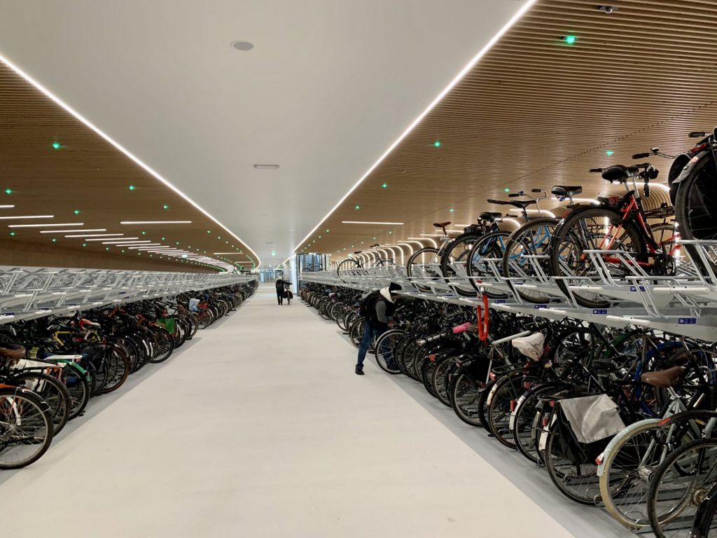 New Bike Garages at Amsterdam Central Station GA