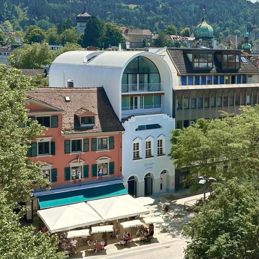 Hotel Kleiner Löwe, Bregenz (Herzog & De Meuron). ©onehundredyears.vorarlberg