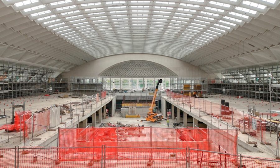Construction site. - nueva Biblioteca Cívica Turín