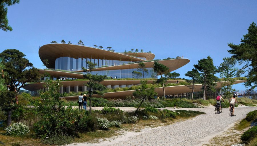 Design for the New Hamburg Opera House _Visu6 ©BIG & Yanis Amasri Sierra, Madrid, Spain